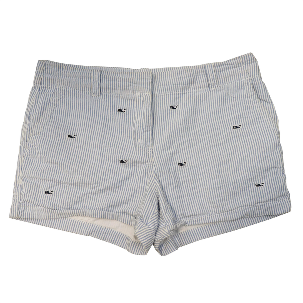 Vintage Vineyard Vines Blue Striped Short Size 12